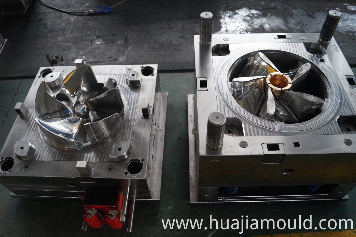 Custom plastic fan injection mould plastic propeller mould